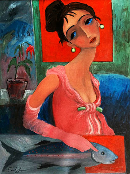 The Girl And The Fish