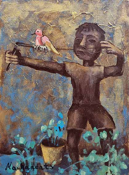 The Boy with a Slingshot