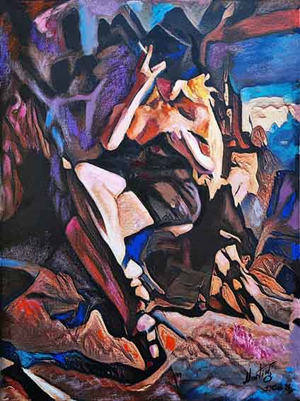 The Woman With A Cigarette