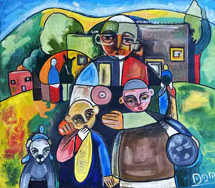 The Family In The Village
